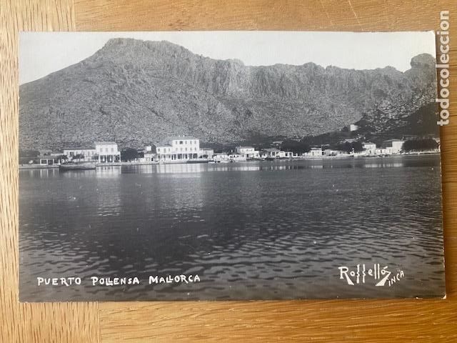 Postcards: MALLORCA PUERTO POLLENSA. FOTO ROSSELL&Oacute; , INCA. POSTAL FOTOGR&Aacute;FICA, SIN CIRCULAR