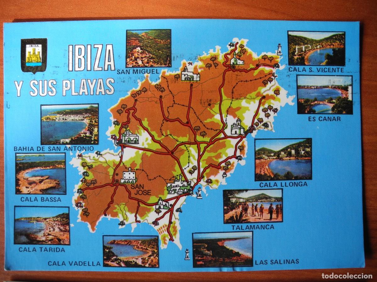 Cartes Postales: Ibiza. Diversos aspectos Ed. Subirats Casanovas n. 424. Circulada 1981