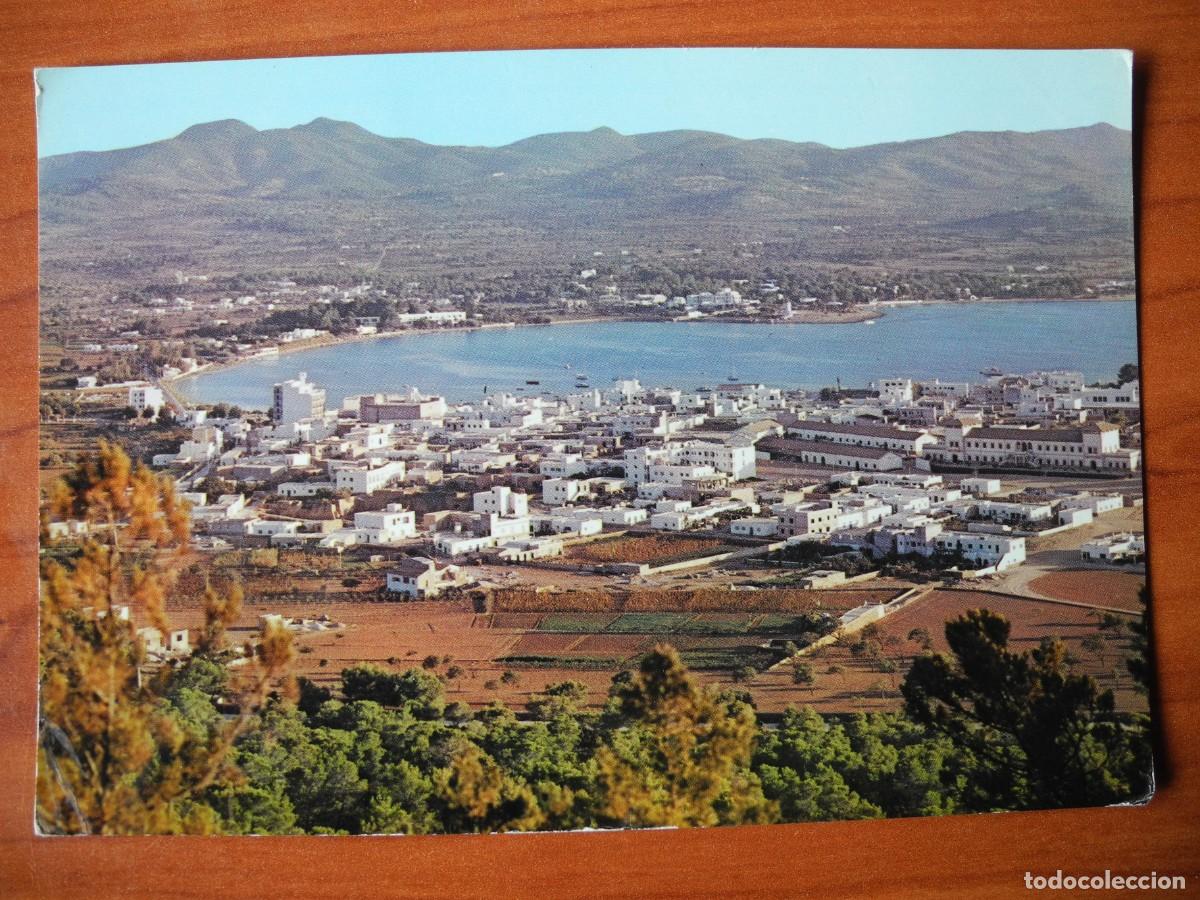Postales: Ibiza. San Antonio. Vista panor&aacute;mica. Ed. Casa Planas n. 80. Circulada 1965
