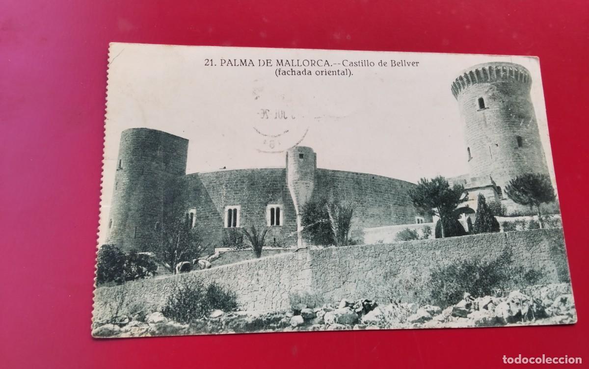 Postales: PALMA DE MALLORCA , POSTAL ANTIGUA , BLANCO Y NEGRO - Foto 2