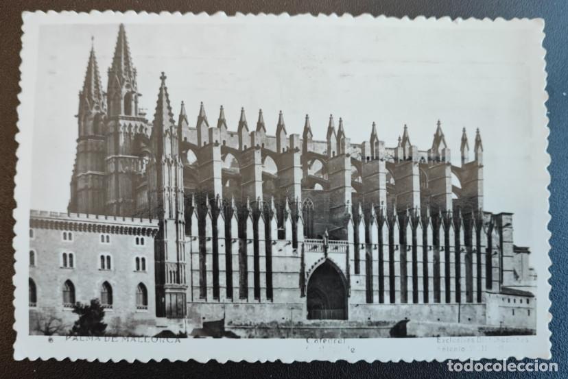 Postais: PALMA, CATEDRAL, MALLORCA, POSTAL ANTIGUA, 14 X 9 CM APROX.