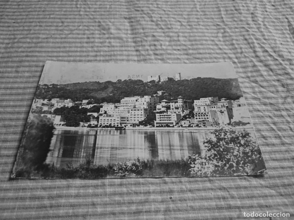 Postkarten: Postal antigua Mallorca. Palma. Paseo Mar&iacute;timo y Castillo de Bellver. Circulada