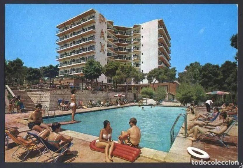 Postales: Calvi&agrave;. Magaluf. *Hotel Pax* Ed. Casa Planas n&ordm; 2696. Circulada.