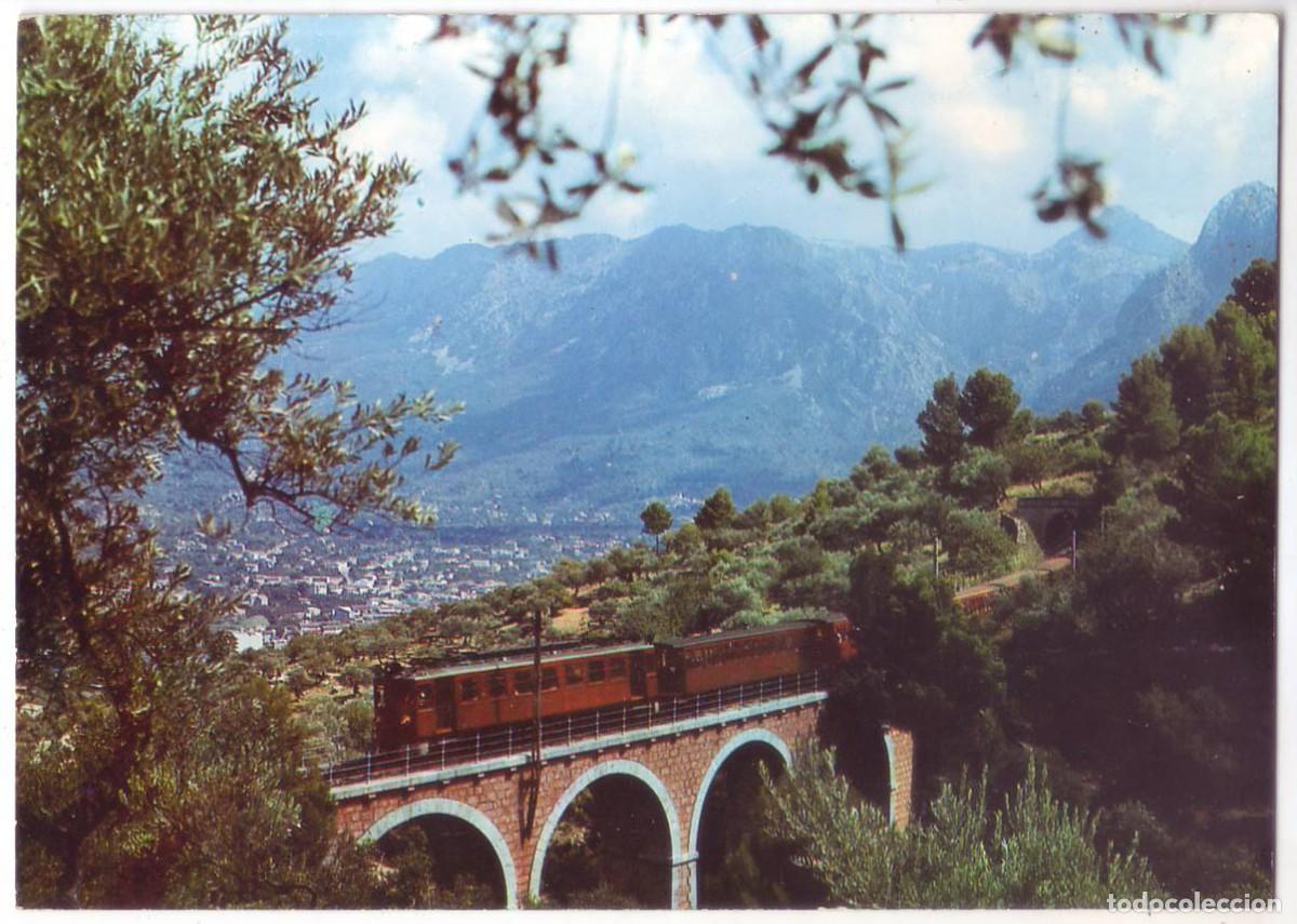 Postales: Mallorca: Ferrocarril de S&oacute;ller. Icaria. No circulada (A&ntilde;os 70)