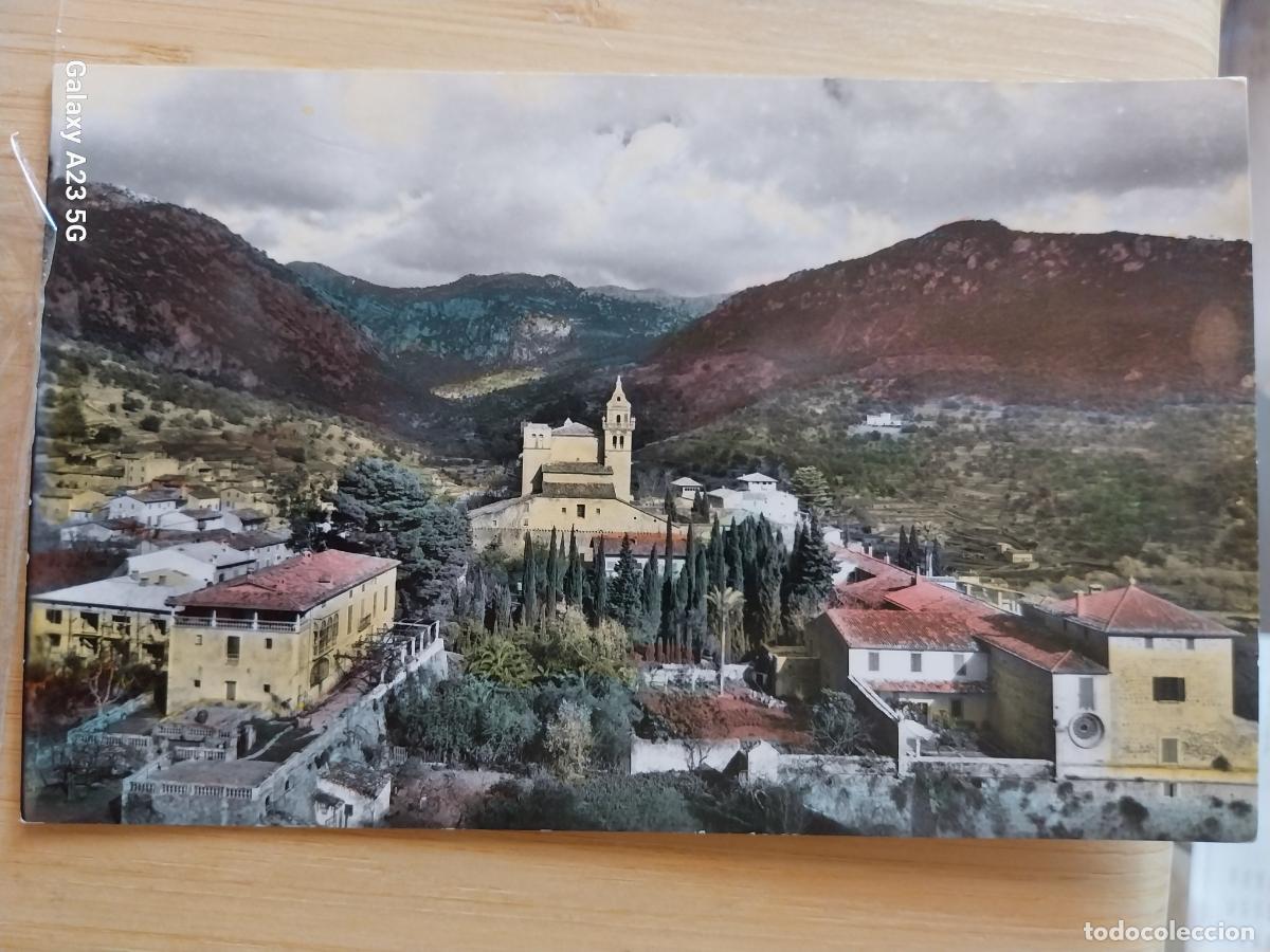 Postales: VALLDEMOSA MALLORCA CARTUJA JARDINES ED CASA PLANAS 3306 SC ORIGINAL COLOREADA