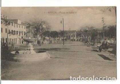 Postcards: ANTIGUA POSTAL 1 MAHON PASEO DE ISABEL II ED BTUDURI