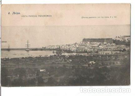Postkarten: ANTIGUA POSTAL 8 IBIZA VISTA PARCIAL PANORAMICA FOTO LACOSTE