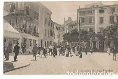 Postcards: ANTIGUA POSTAL 10 MAHON PLAZA ARRAVALETA EDITOR JOSE PONS FOTO J GARRIGA
