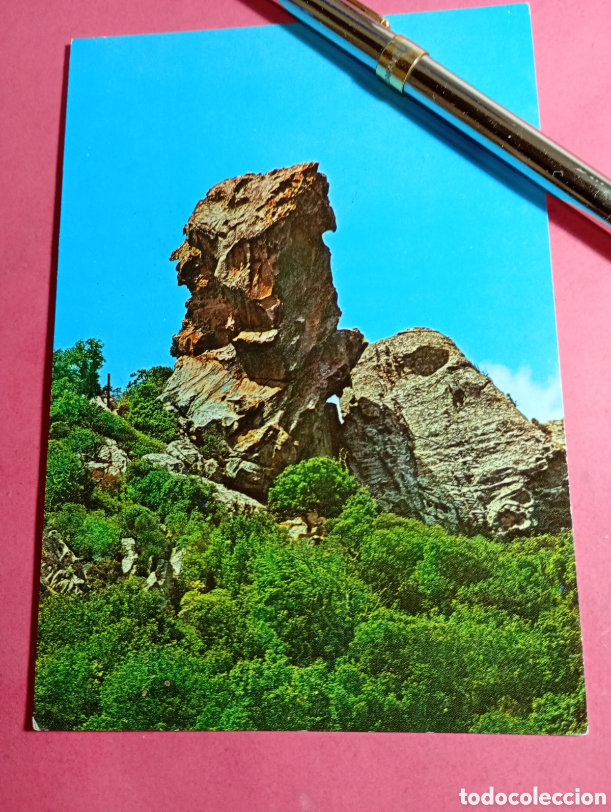 Cartes Postales: MERCADAL MENORCA ISLAS BALEARES ''PE&Ntilde;A DEL INDIO'' COLOR S/C