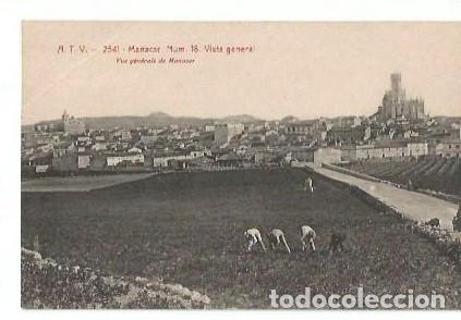 Postkarten: ANTIGUA POSTAL A T V 2541 MANACOR NUM 18 VISTA GENERAL