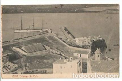 Postales: ANTIGUA POSTAL IBIZA BALEARES LA PE&Ntilde;A FOTO PUGET FOTOTIPIA THOMAS
