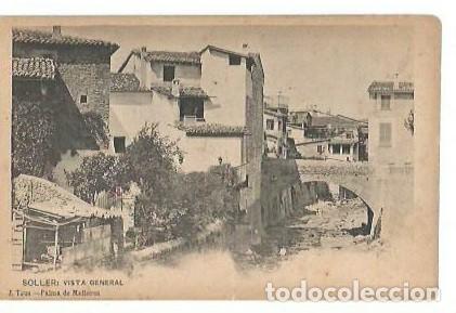 Postales: ANTIGUA POSTAL SOLLER VISTA GENERAL PALMA DE MALLORCA J TOUS