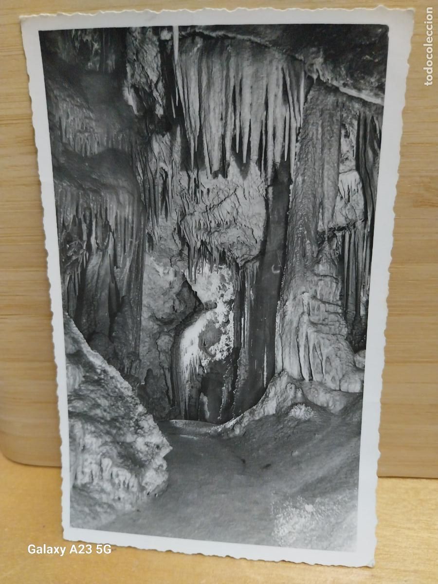 Postales: CUEVAS DE G&Eacute;NOVA MALLORCA ED FOTO BALEARES HAUSMANN CIRCULADA A&Ntilde;OS 50