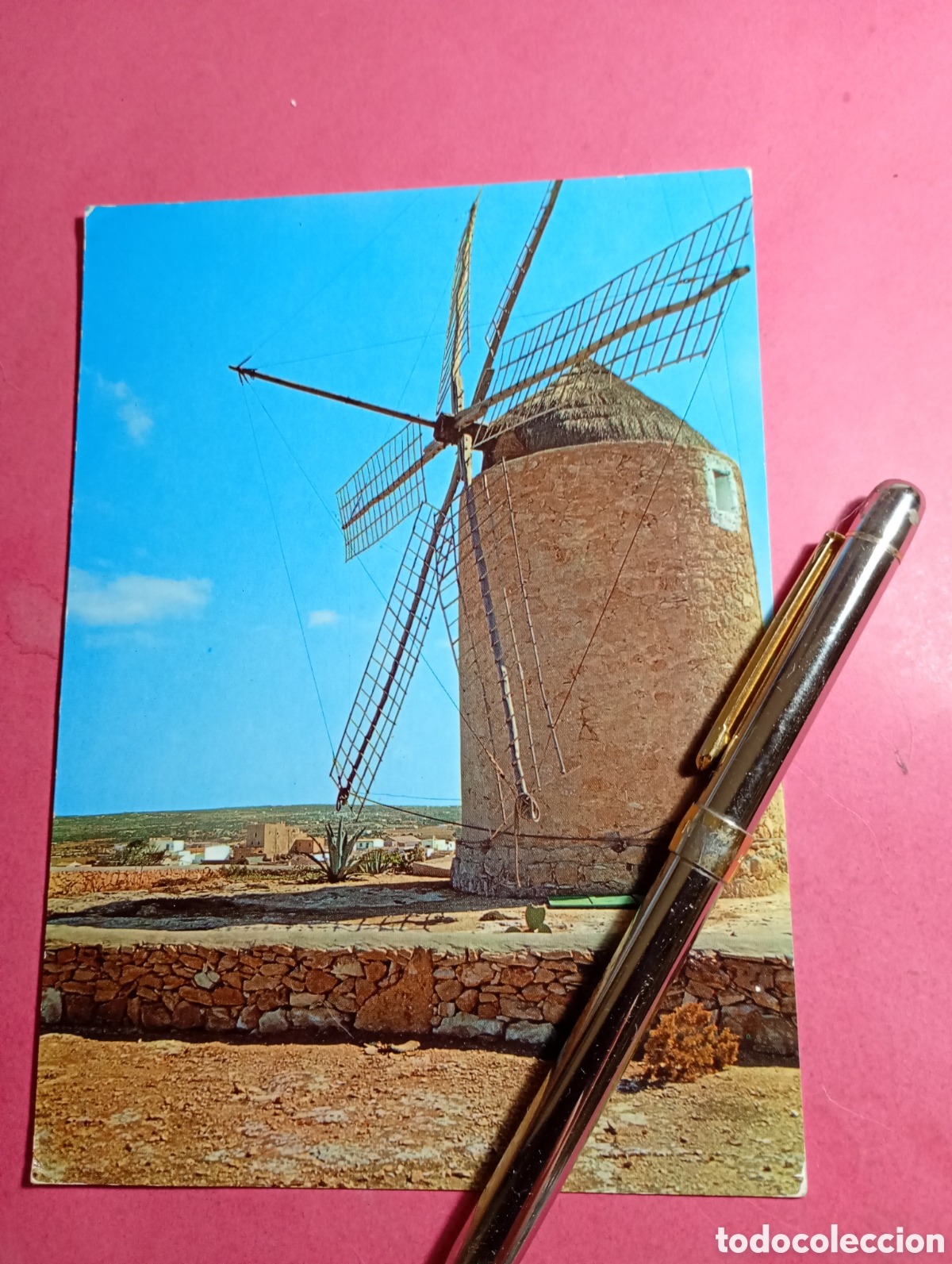 Postales: FORMENTERA (BALEARES PITIUSAS) VIEJO MOLINO - color, circulada