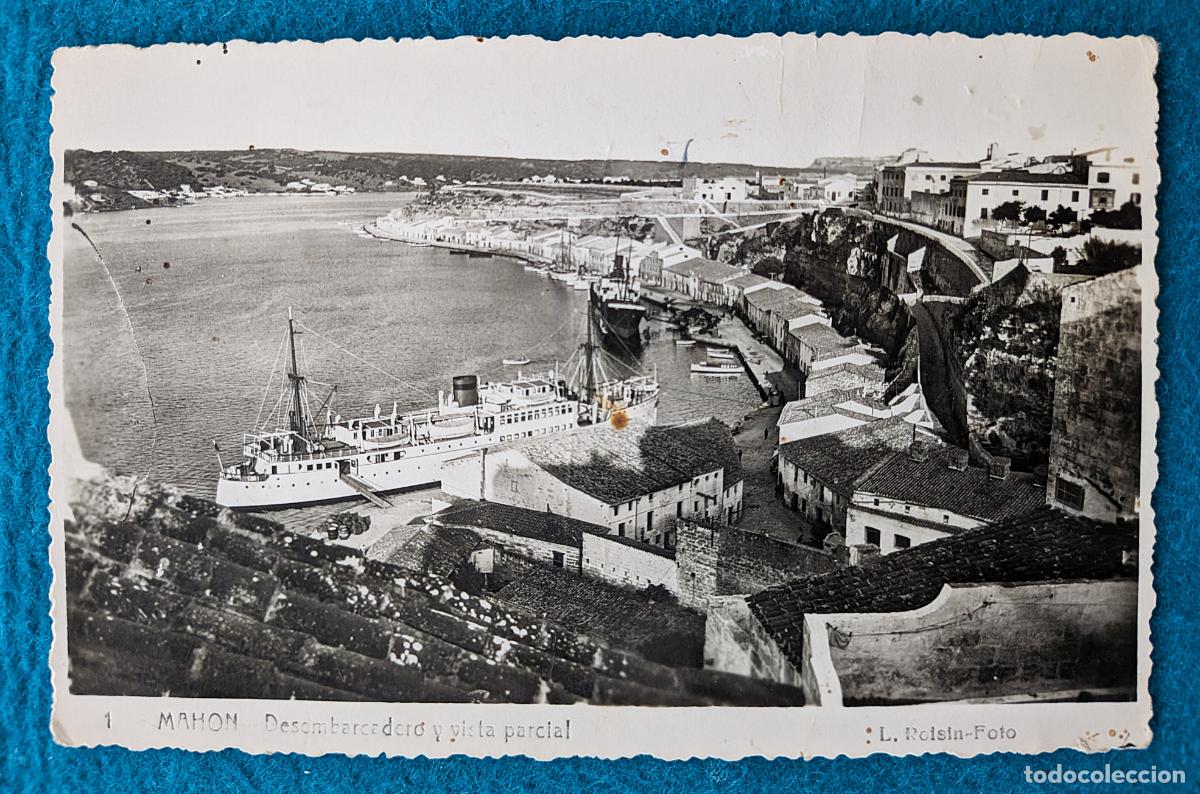 Postkarten: RW POSTAL MAHON MENORCA DESEMBARCADERO Y VISTA PARCIAL P2076