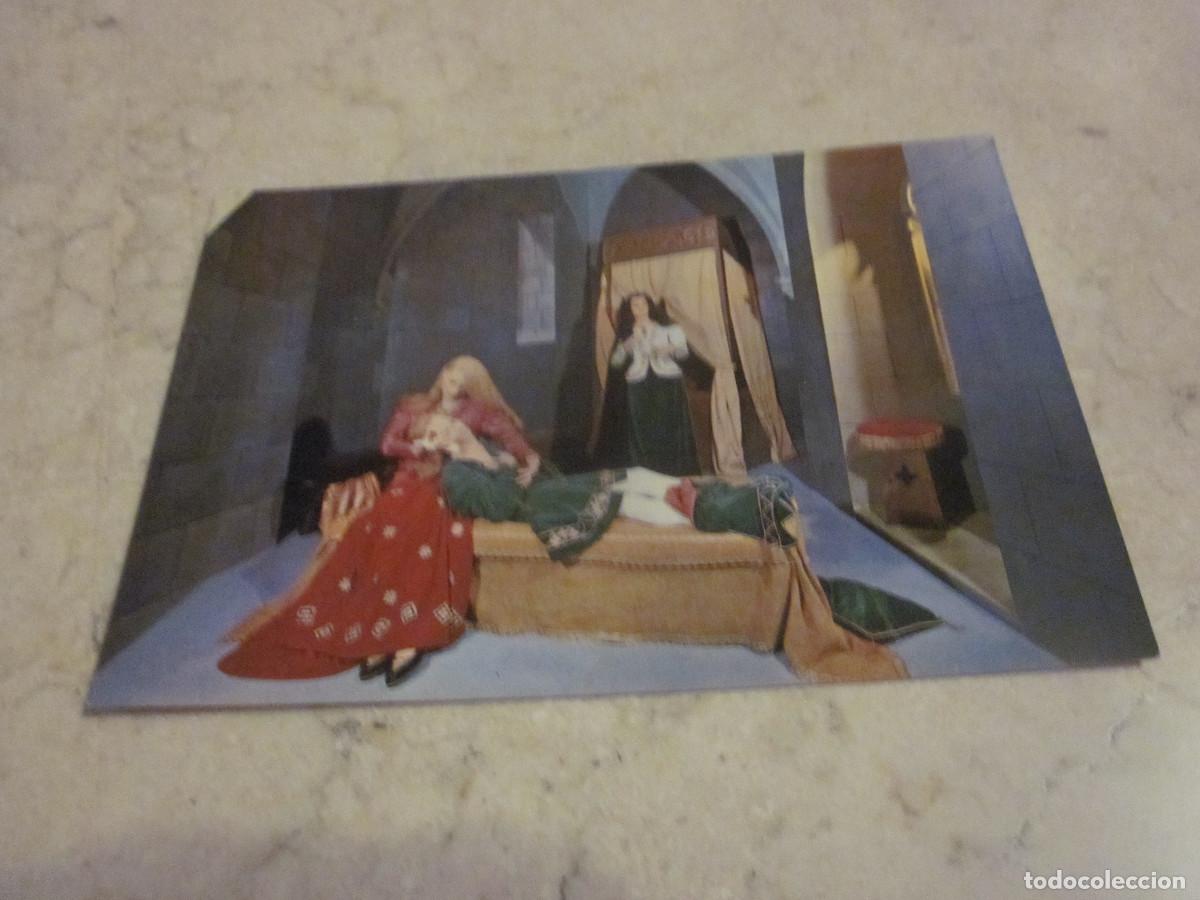 Postales: POSTAL LA REINA VIOLANTE Y SUS HIJOS PRISIONEROS - MUSEO HISTORIAL DE MALLORCA - 1967