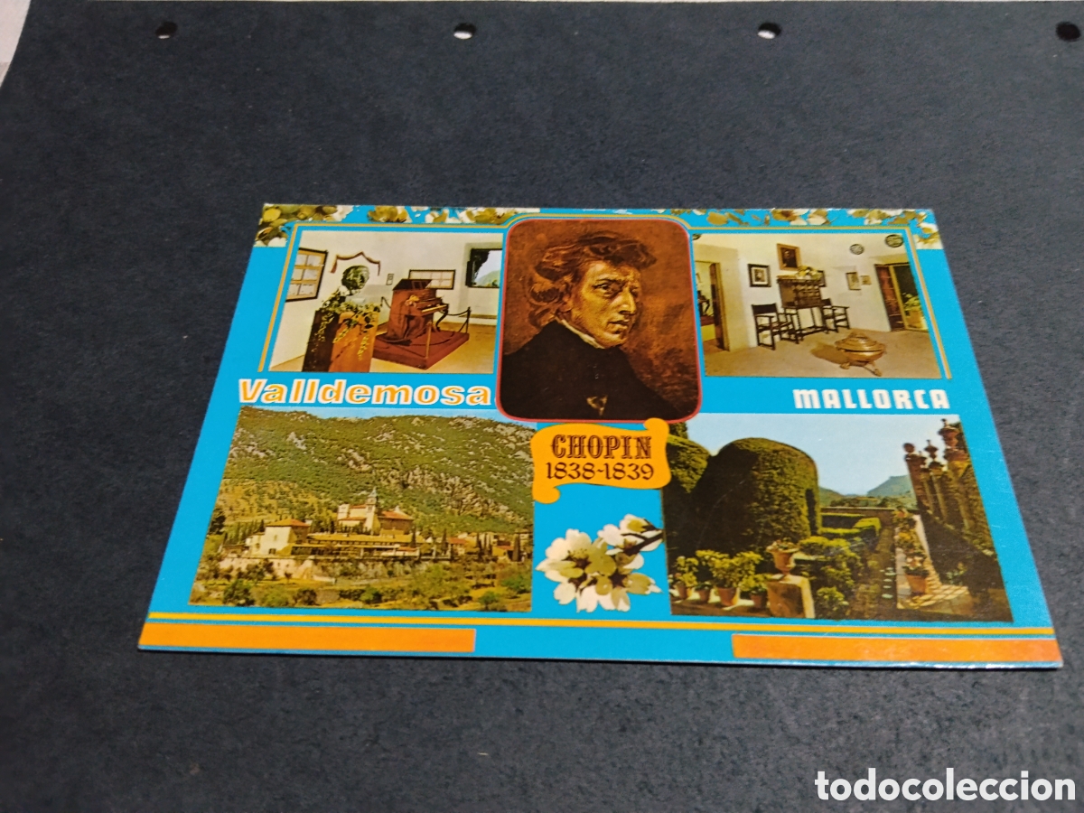 Postales: Postal Valldemosa, Chopin, mallorca