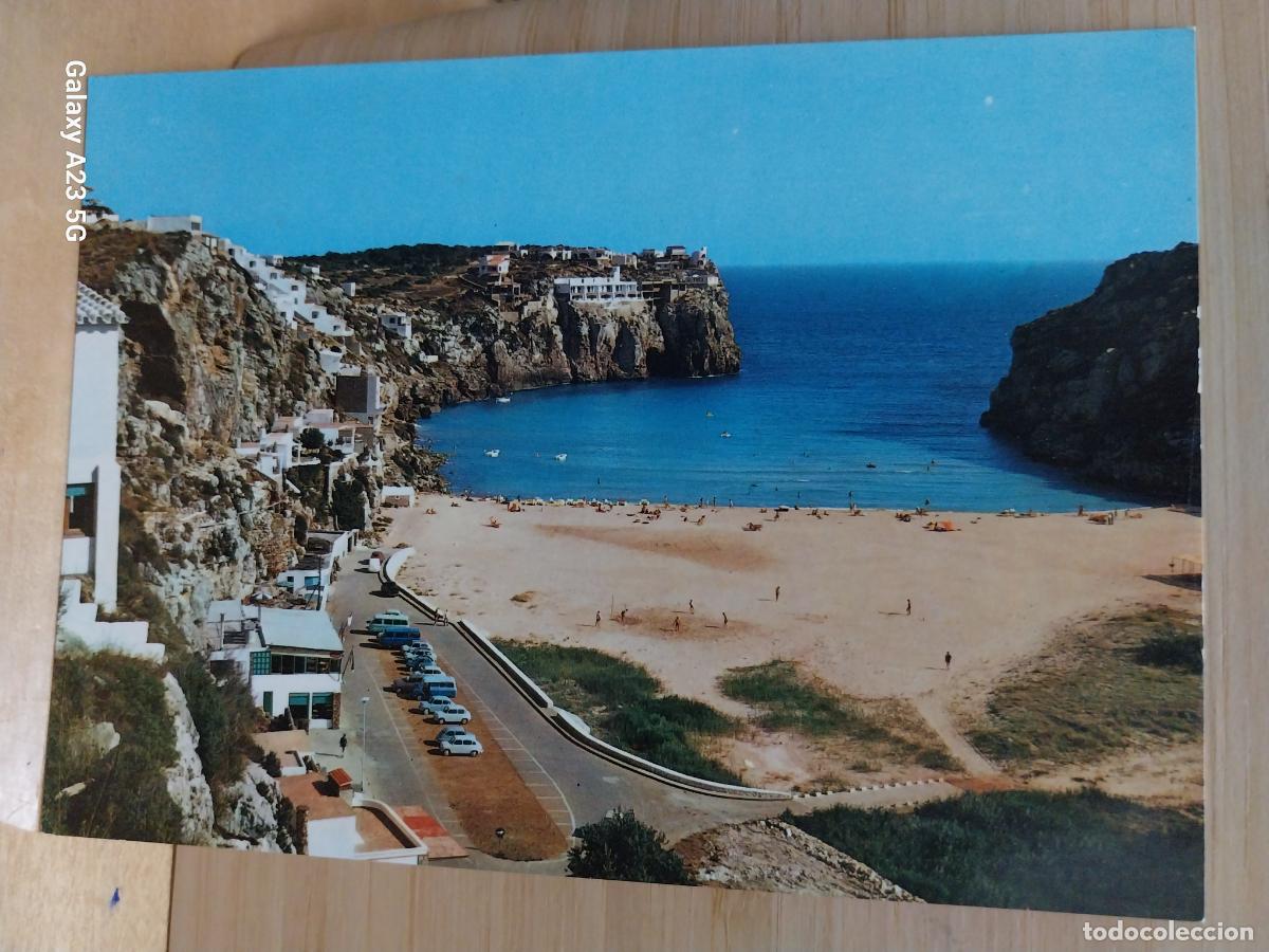 Postales: PLAYA CALA&acute;N PORTER MENORCA ED CYP 3810 SC ORIGINAL SEAT 600 ANIMADA