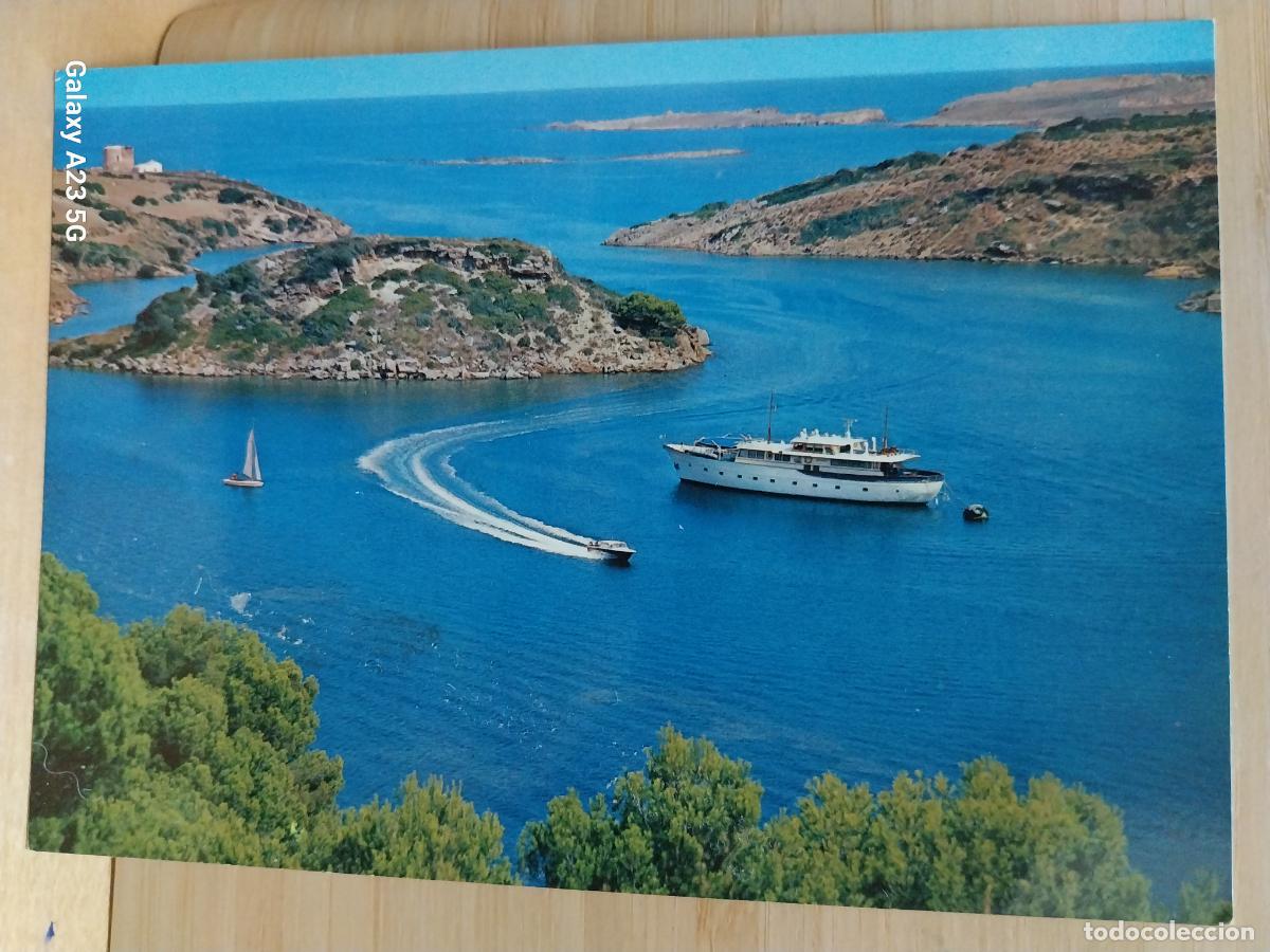 Postales: PUERTO DE ADDAYA MENORCA ED DOLFO 4011 SC ORIGINAL BARCO VELERO