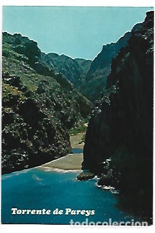 Postales: DESEMBOCADURA DEL TORRENTE DE PAREYS, VISTA AEREA.- LA CALOBRA / MALLORCA