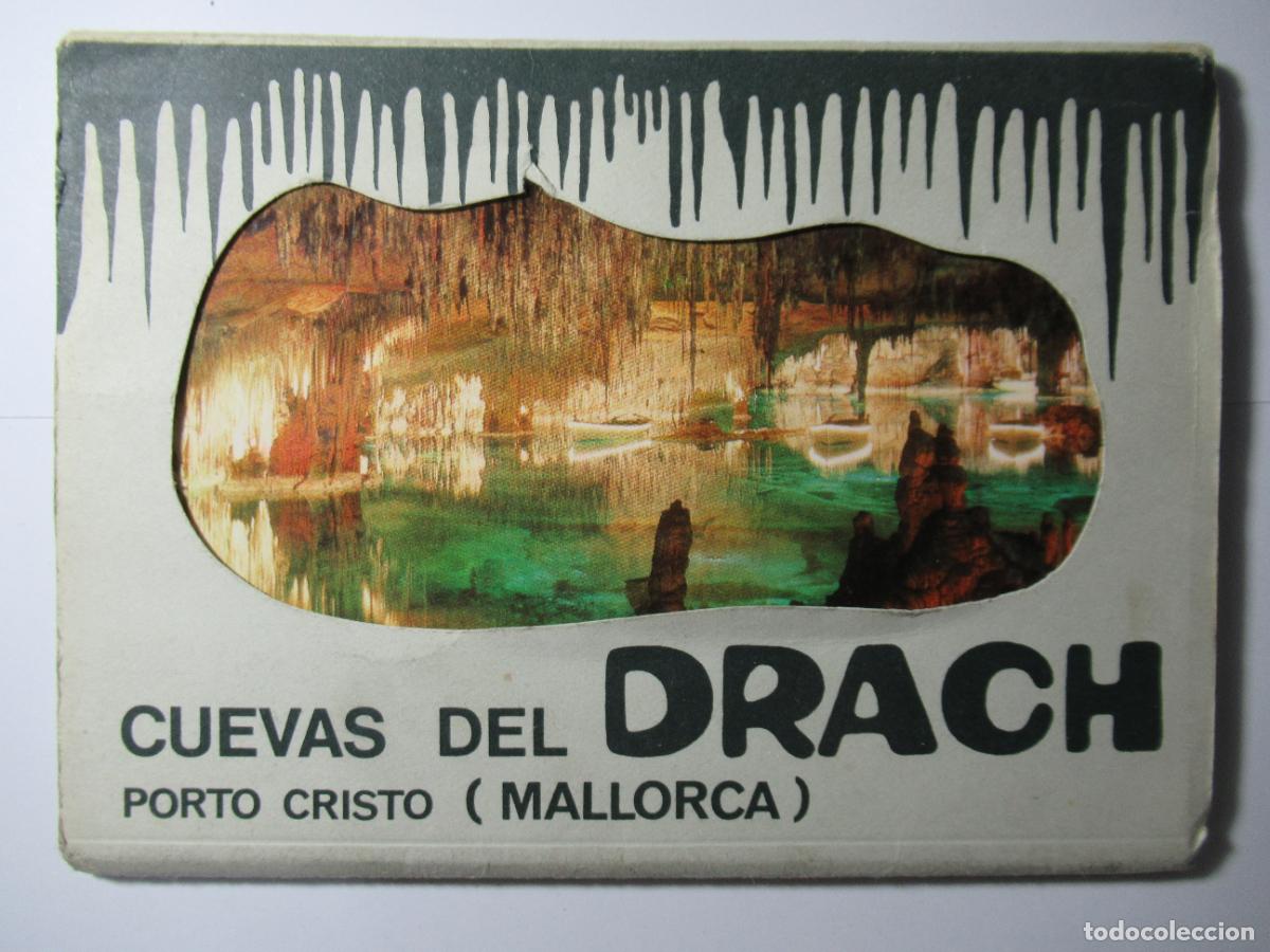 Postales: Bloc Cuevas del Drach - Porto Cristo Mallorca - 10 postales en acorde&oacute;n