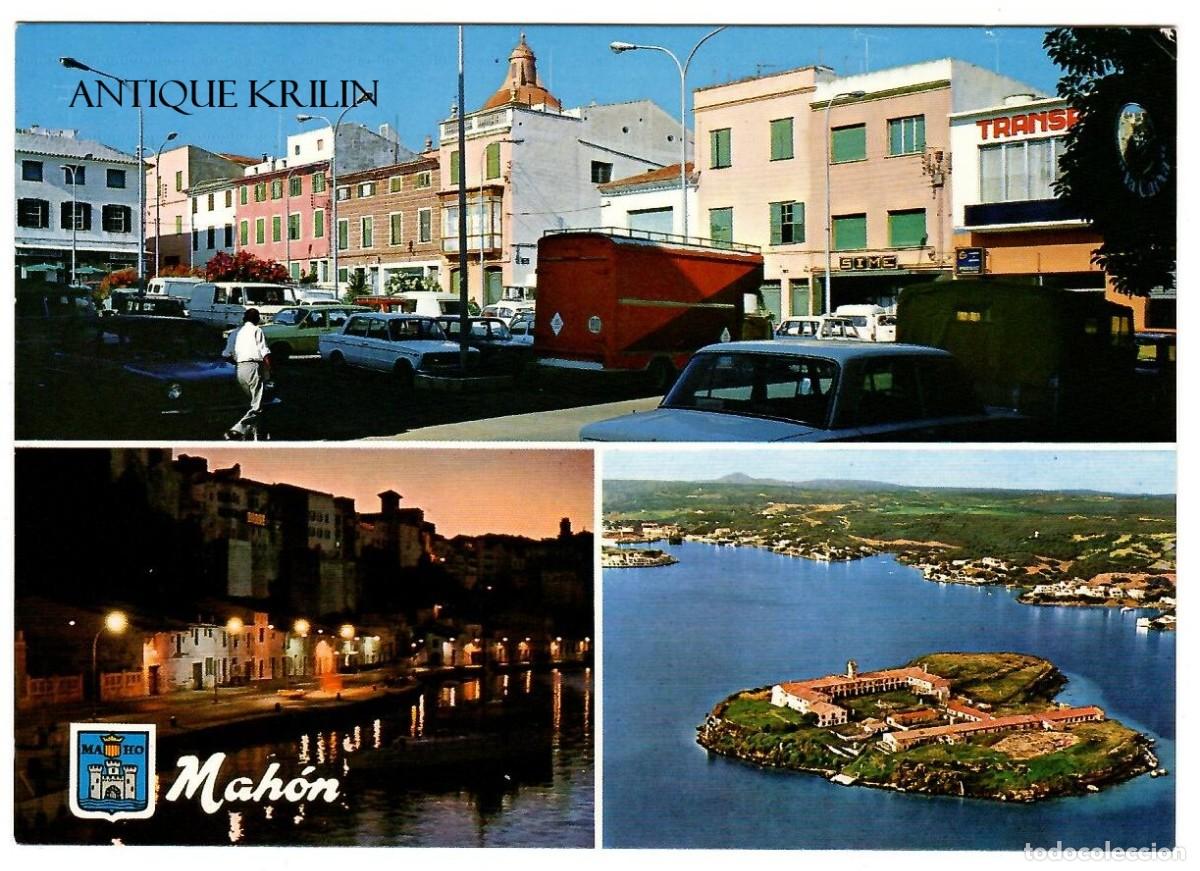 Postales: MENORCA / MAHON N&ordm; MH 8609M VARIOS ASPECTOS / INTERNACIONAL COLOR / SIN FRANQUEAR