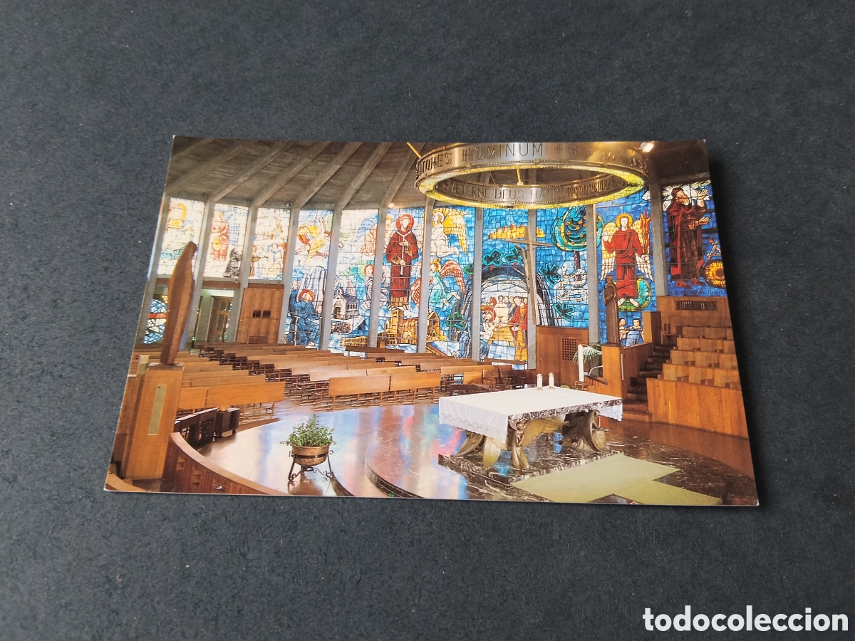 Postales: Postal Ntra Sra de Los &Aacute;ngeles La Porciuncula Arenal Mallorca