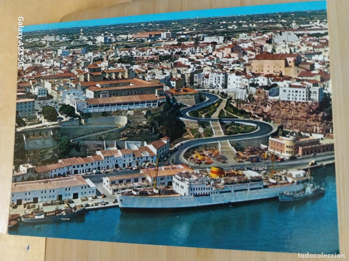Postales: MAHON MENORCA ED LUC&Iacute;A MORA 183 SC ORIGINAL BARCO