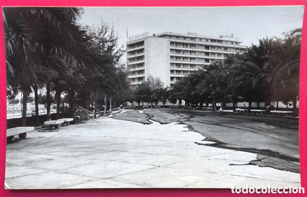 Postales: PALMA HOTEL BAH&Iacute;A PALACE PASSEIG MAR&Iacute;TIM POSTAL FOTOGR&Aacute;FICA FOTOGRAF&Iacute;A CUY&Aacute;S BALEARS C. 1955