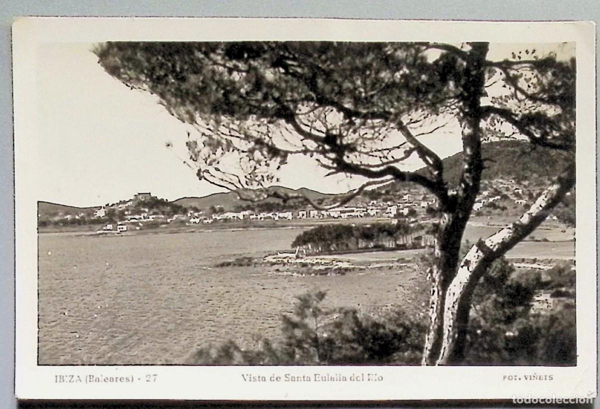 Postales: SANTA EUL&Agrave;RIA DES RIU (Ibiza, Baleares). Vista panor&aacute;mica.Tarjeta postal fotografica