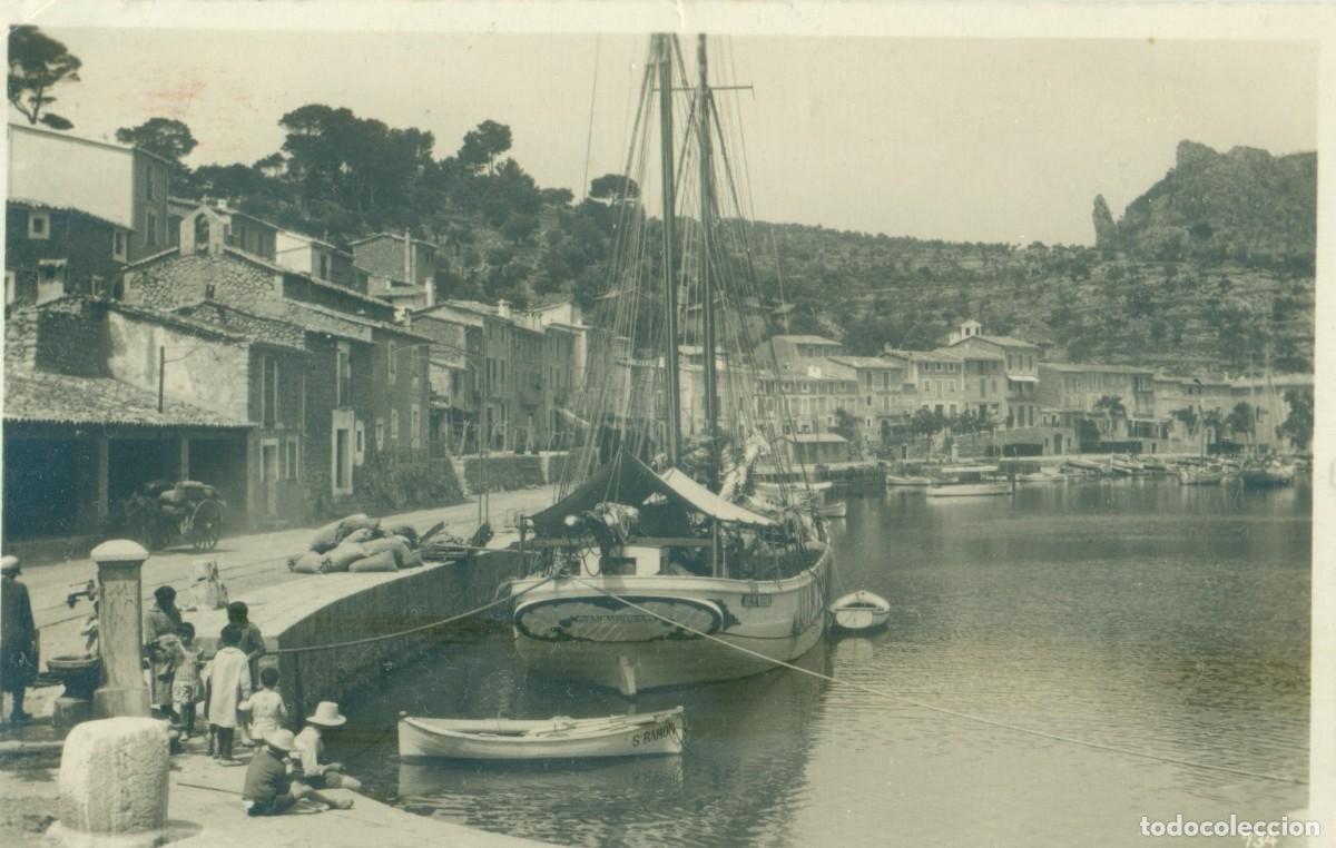 Postales: MALLORCA. PUERTO DE S&Oacute;LLER. CIRCULADA A ALEMANIA EN 1933. RARA.