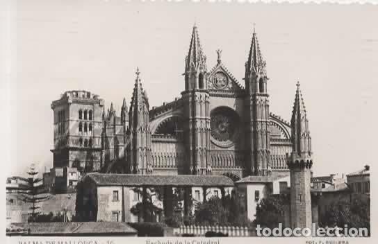 Postales: BALEARES ESCRITA PALMA MALLORCA CATEDRAL