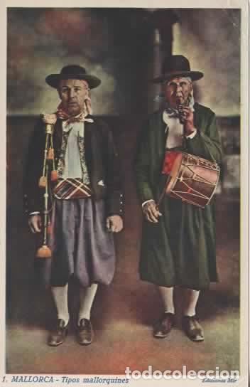 Postales: BALEARES SIN ESCRIBIR MALLORCA TIPOS MALLORQUINES