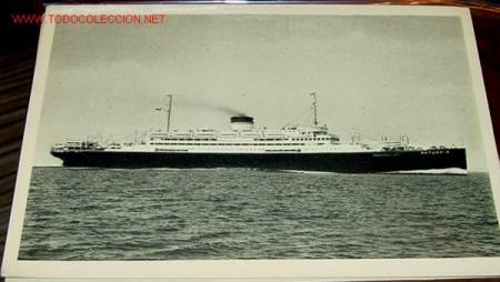 Postales: ANTIGUA POSTAL DE EL  BARCO VULCANIA - Foto 1