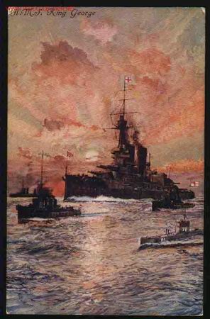 Postales: H.M.S.KING GEORGE - Foto 1