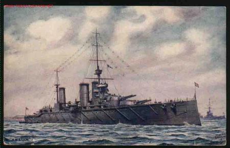 Postales: H.M.S.LION - Foto 1