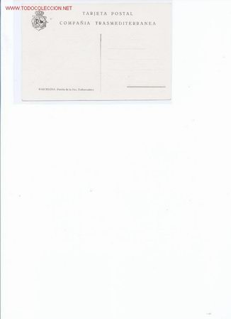 Postales: reverso postal trasmediterranea - Foto 2
