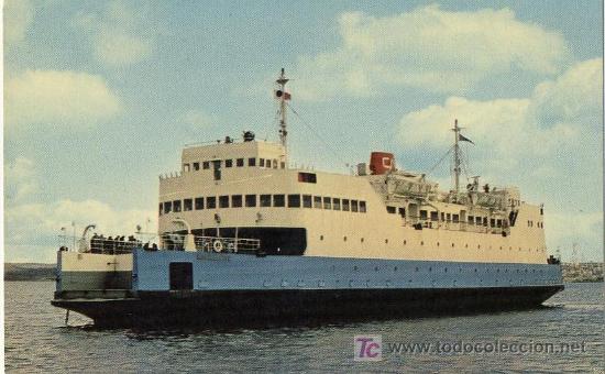 Postales: A1381D CANADA FERRY SHIP BARCO BATEAU - Foto 1