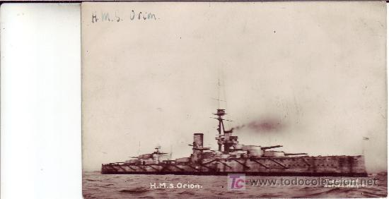 Postales: H.M.S. ORION-Postal de barco - Foto 1