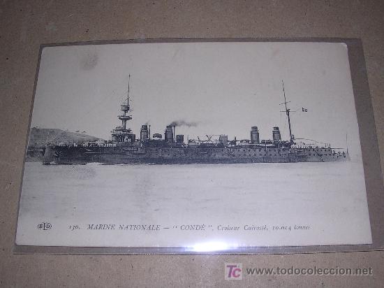Postales: 136 marine nationale, conde - Foto 1