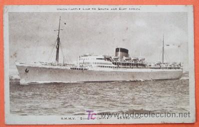 Postales: 5 Antiguas Postales BARCOS - UNION CASTLE - Foto 5
