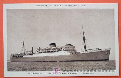 Postales: 5 Antiguas Postales BARCOS - UNION CASTLE - Foto 6