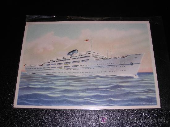 Postales: BARCOS, FLOTTA LAURO - Foto 1