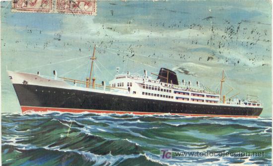 Postales: COMPA&Ntilde;IA TRASATLANTICA ESPA&Ntilde;OLA - Foto 1