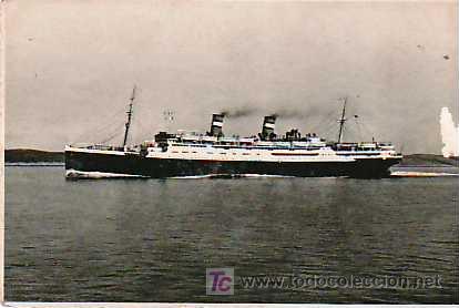 Postales: POSTAL DEL BARCO, CONTE GRANDE, LLOYD SABAUDO - Foto 1