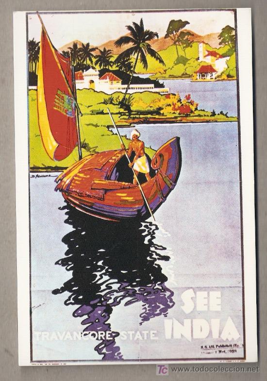 Postales: POSTAL DE CARTEL PUBLICITARIO - Foto 1