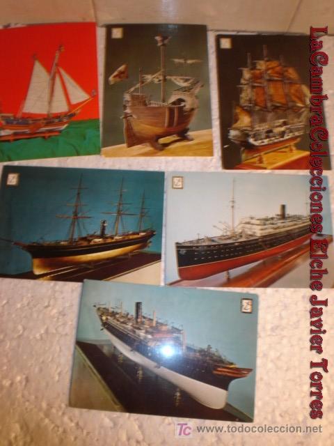 Postales: LOTE DE POSTALES DE BARCOS, . - Foto 1