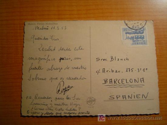Postales: POSTAL MALMO. FARJAN MALMOHUS - Foto 2