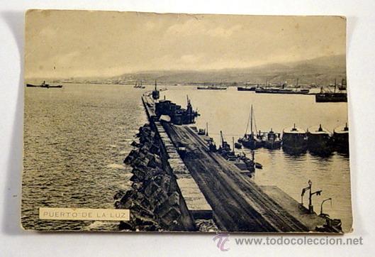 Postales: PUERTO DE LA LUZ.No circulada. - Foto 1