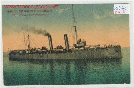 Postales: (BA-4) CRUCERO EXTREMADURA - Foto 1